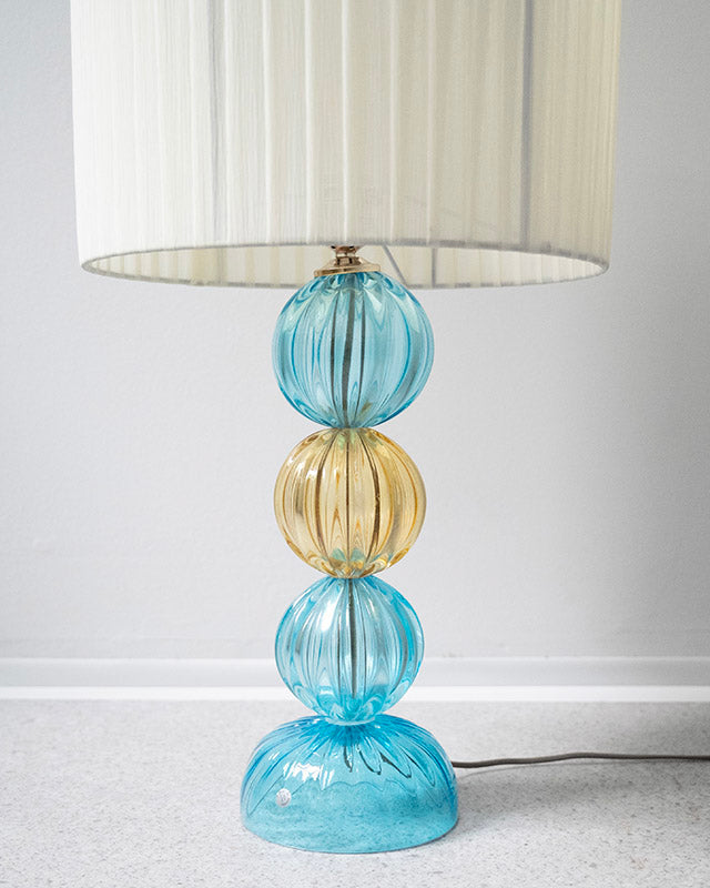 MURANO glass lamp, 1990s