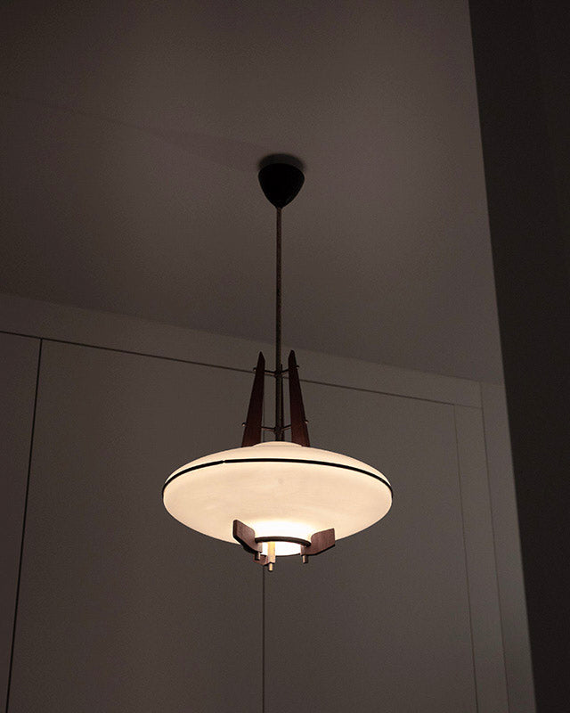 Luster z talianskeho teakového dreva, 1960’s