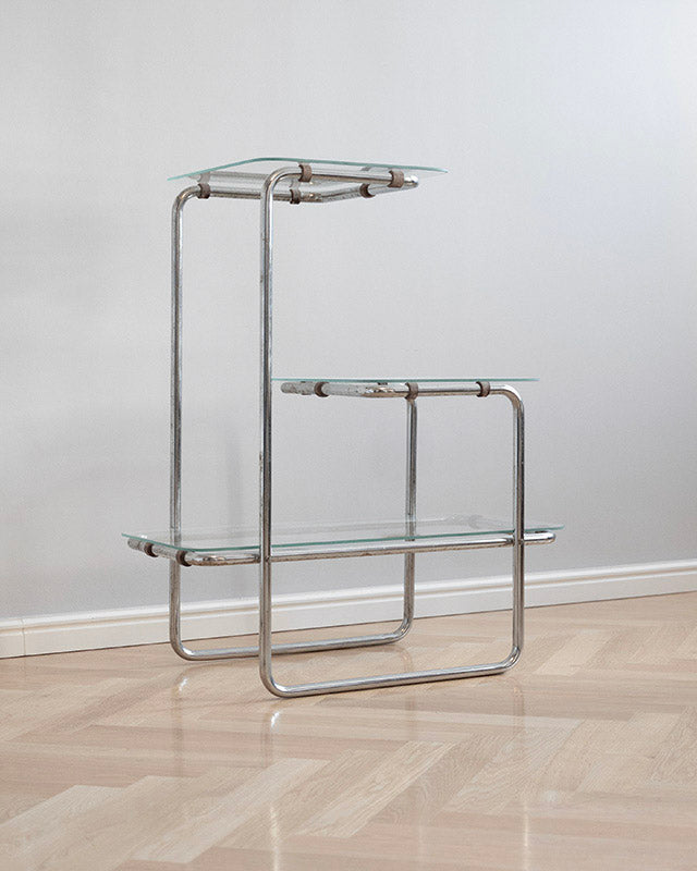 Bauhaus stolík, model B 136, Emile Guyot pre Thonet, 1930s