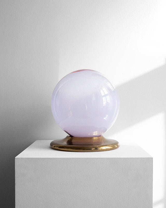 Fialová Murano stolová lampa, 1960s