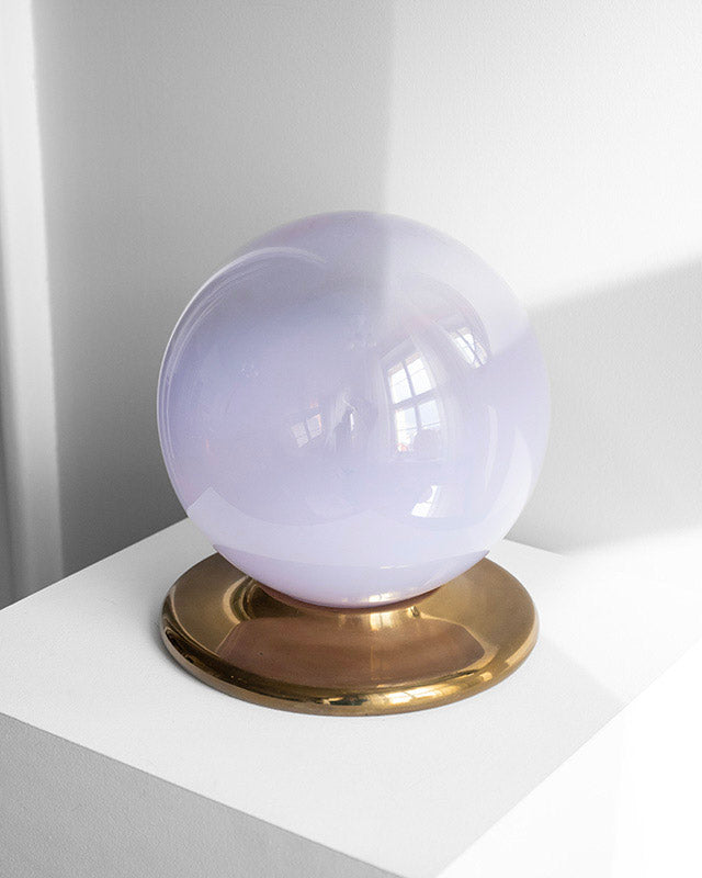 Fialová Murano stolová lampa, 1960s