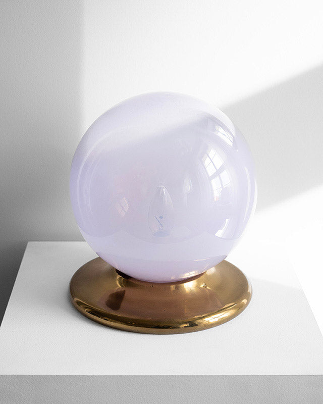 Fialová Murano stolová lampa, 1960s