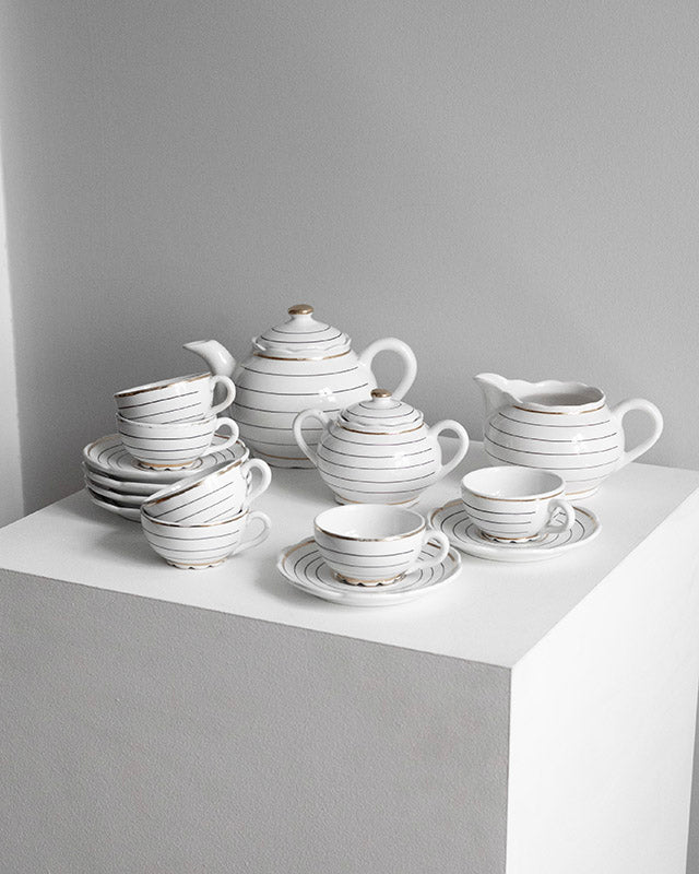 Porcelánový kávový set zn. Tognana, Taliansko, 1960s