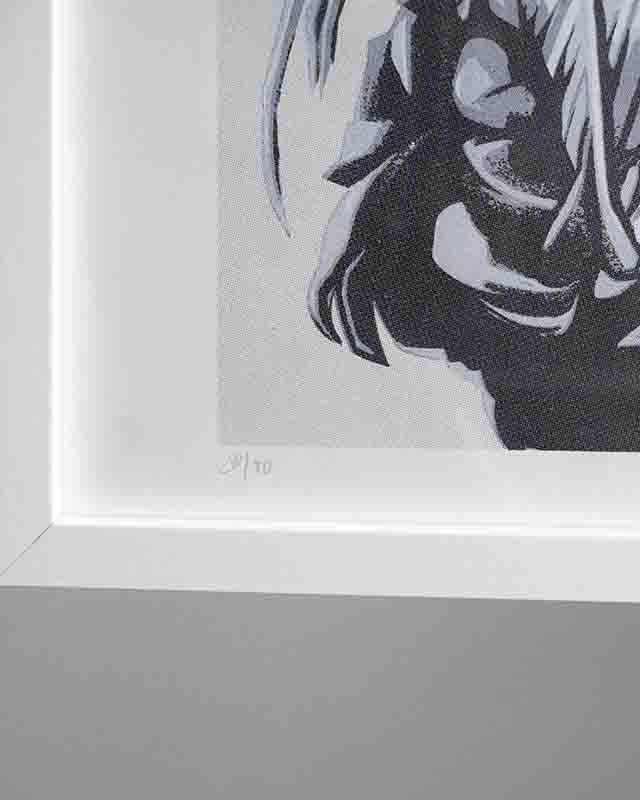 Signed graphic print "The Rooster", limited edition, 2016