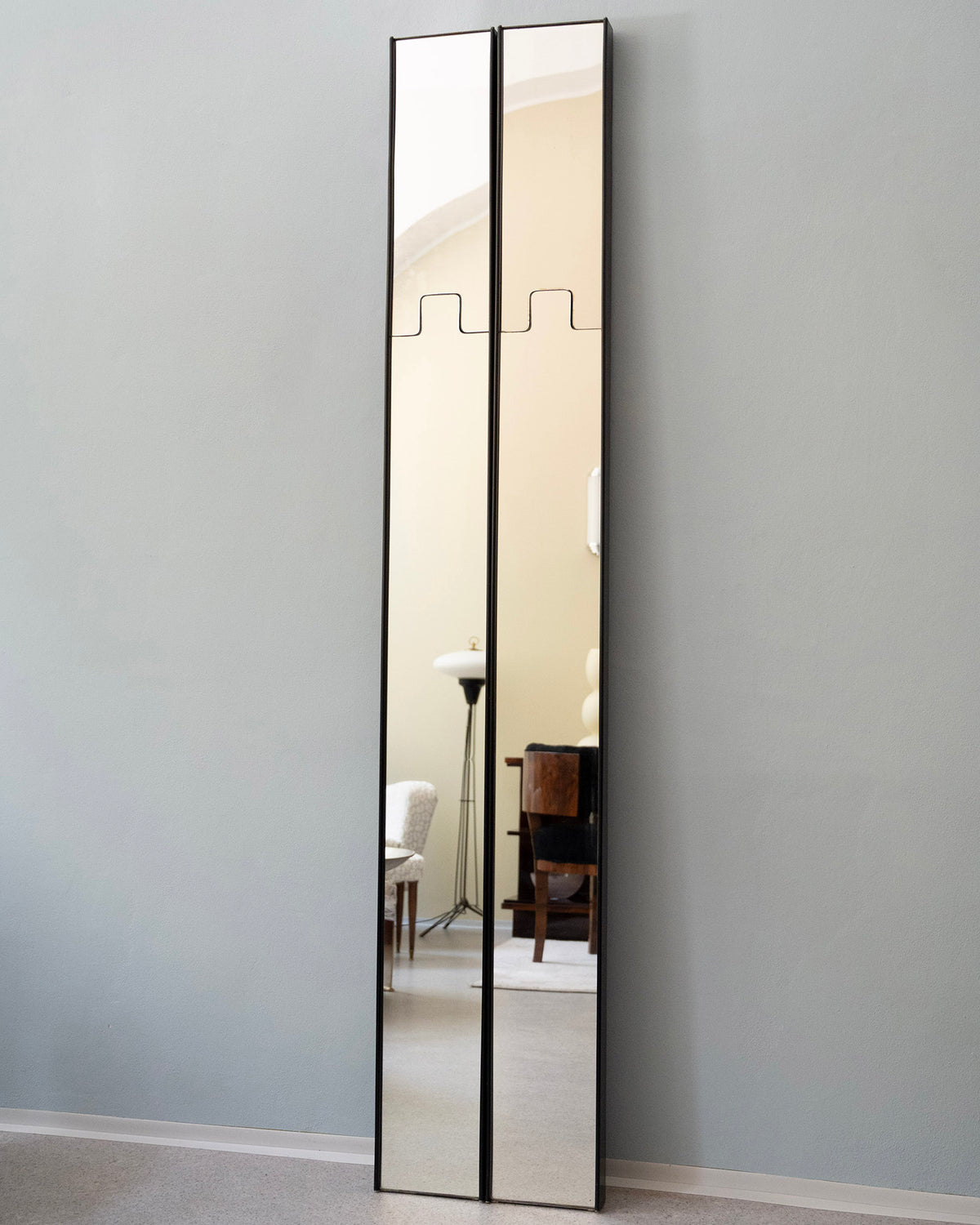Zrkadlo Gronda Mirror, Luciano Bertoncini, 1970s (set 2 ks)