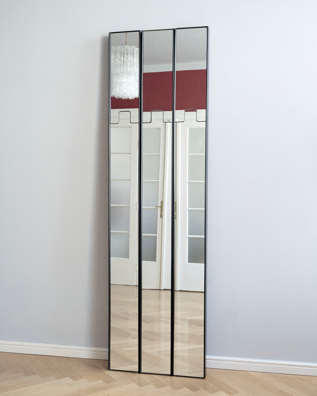 Zrkadlo Gronda Mirror, Luciano Bertoncini, 1970s (set 3 ks)
