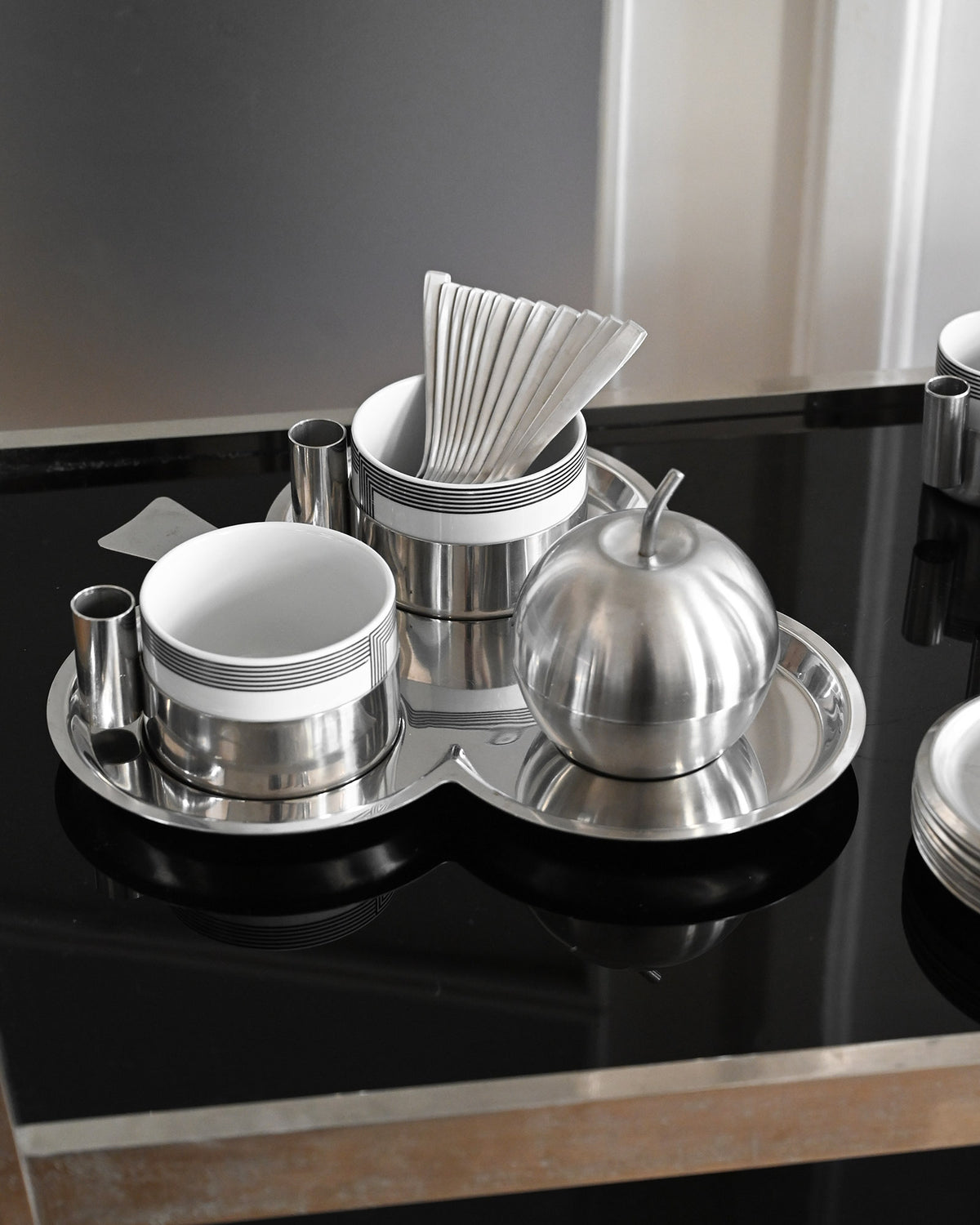 Espresso set postmoderna Morinox & Monopoli, 1980s