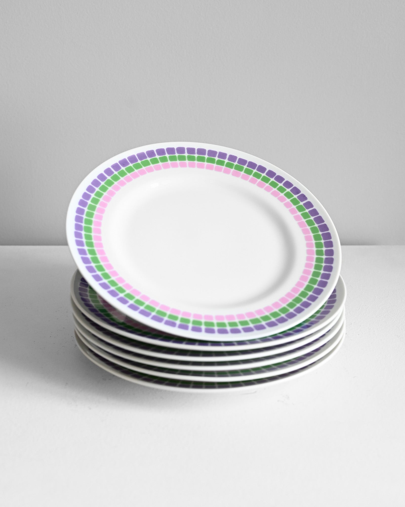 Hravý set tanierov Richard Ginori, 1980s