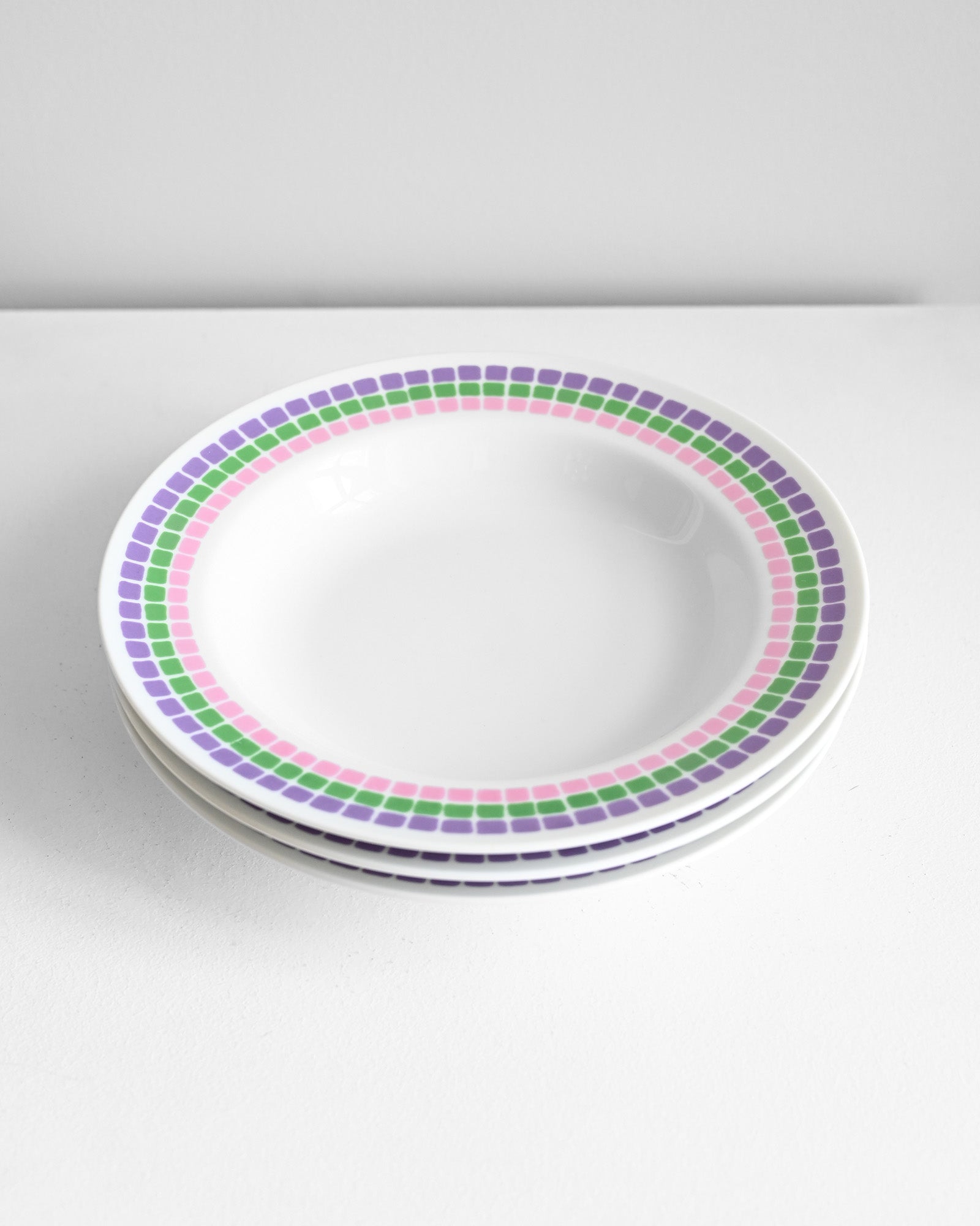 Hravý set tanierov Richard Ginori, 1980s