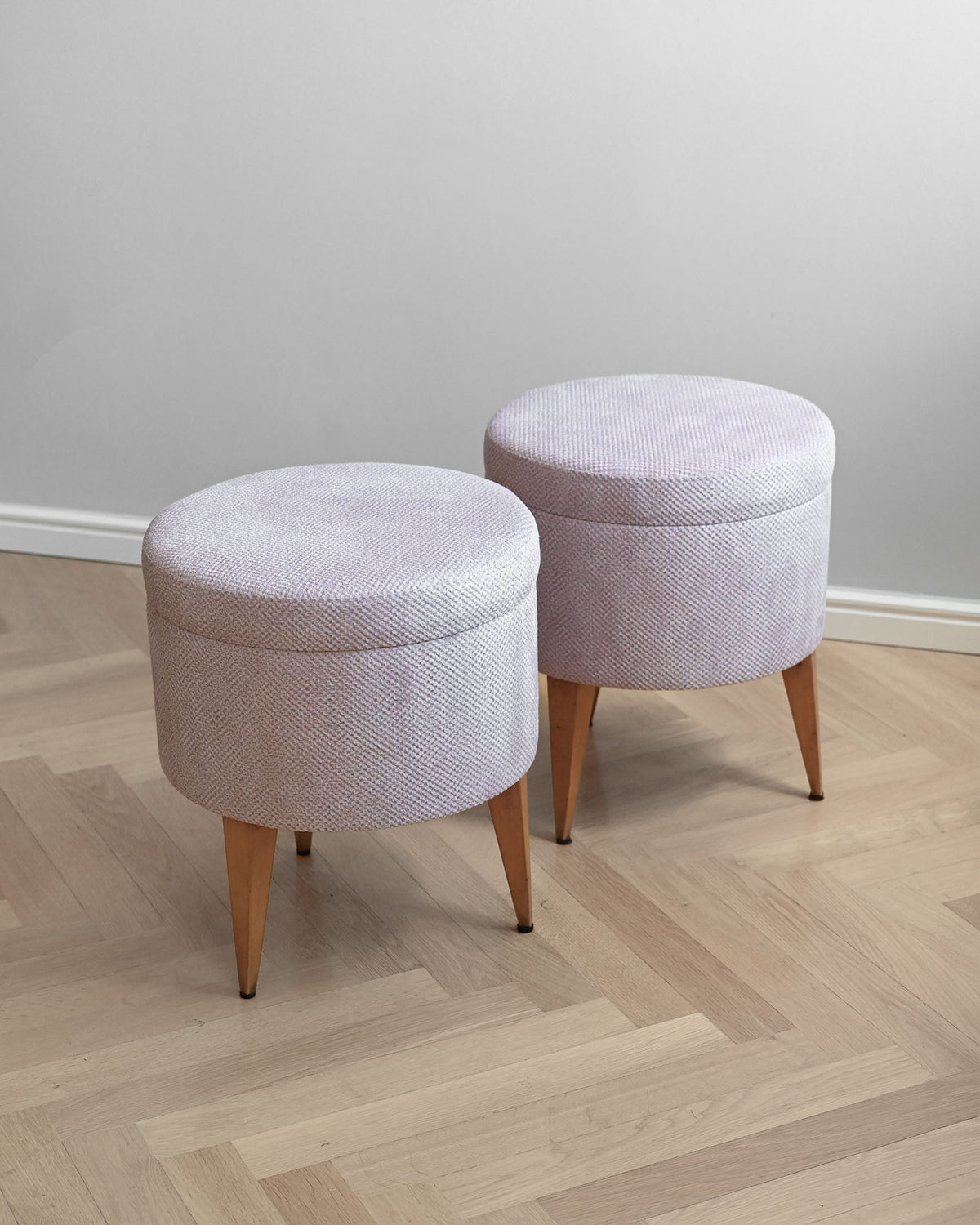 Mid-century talianska taburetka (2ks), 1950s