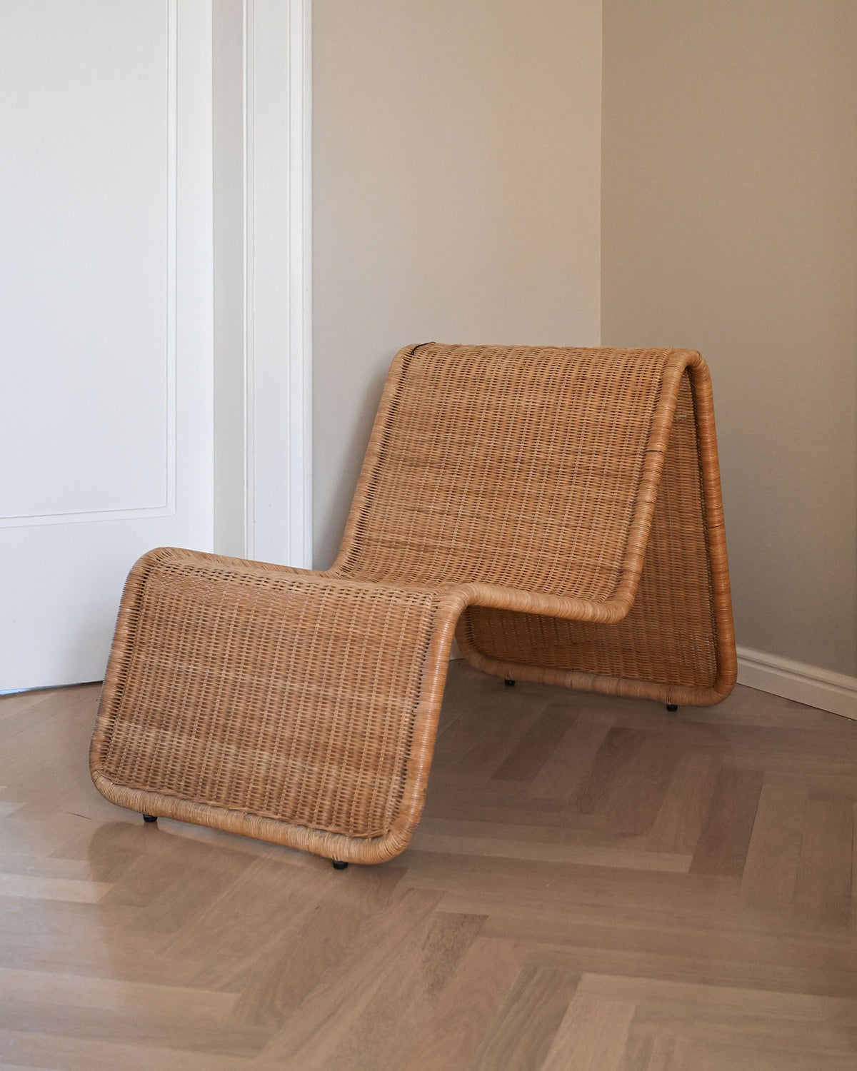 Ratanové křeslo Hestra, Ikea, 1980s