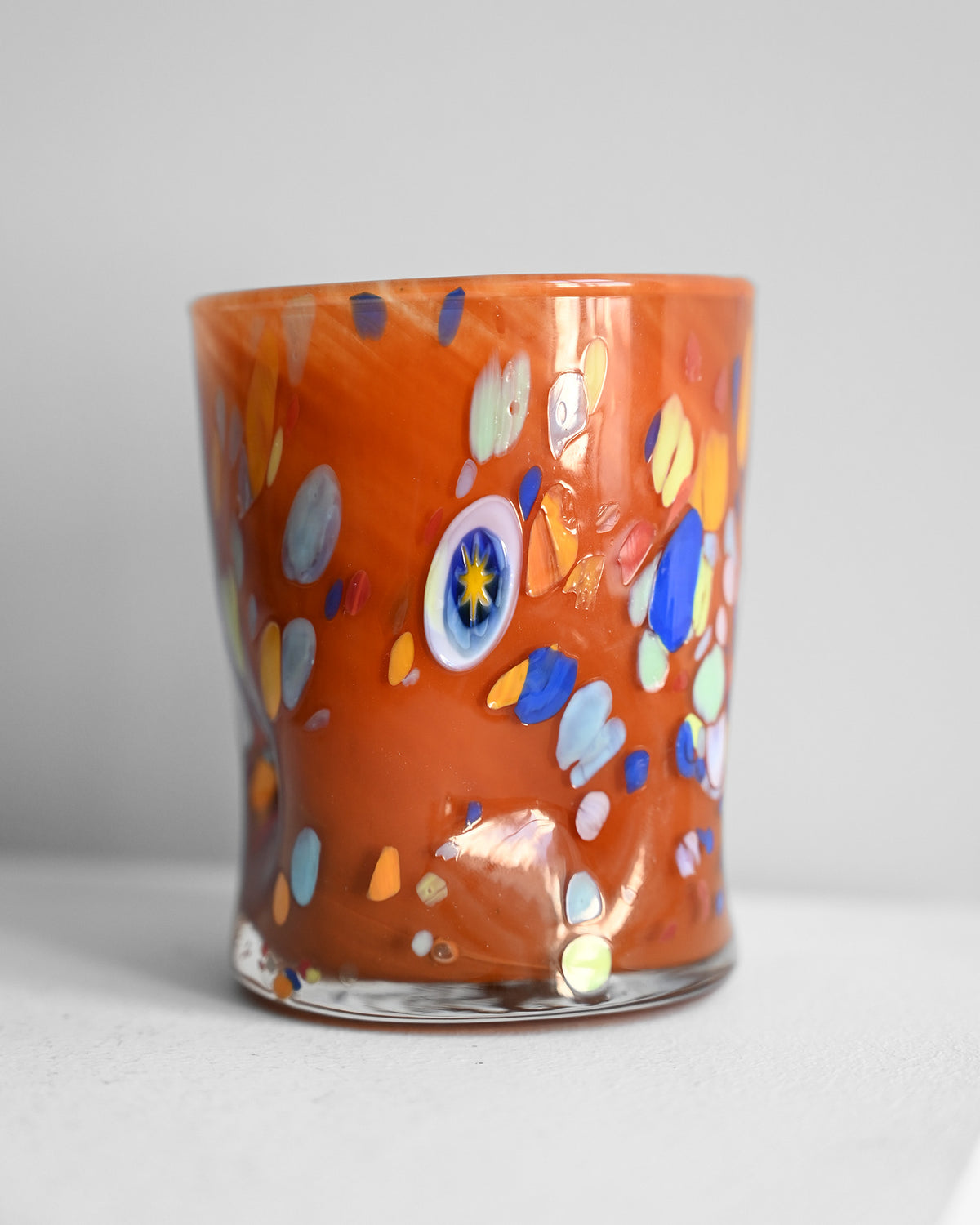 Sviečka oranžová SO.Lavish murano