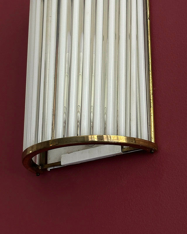Muránske nástenné lampy v Art Deco štýle, 1940s