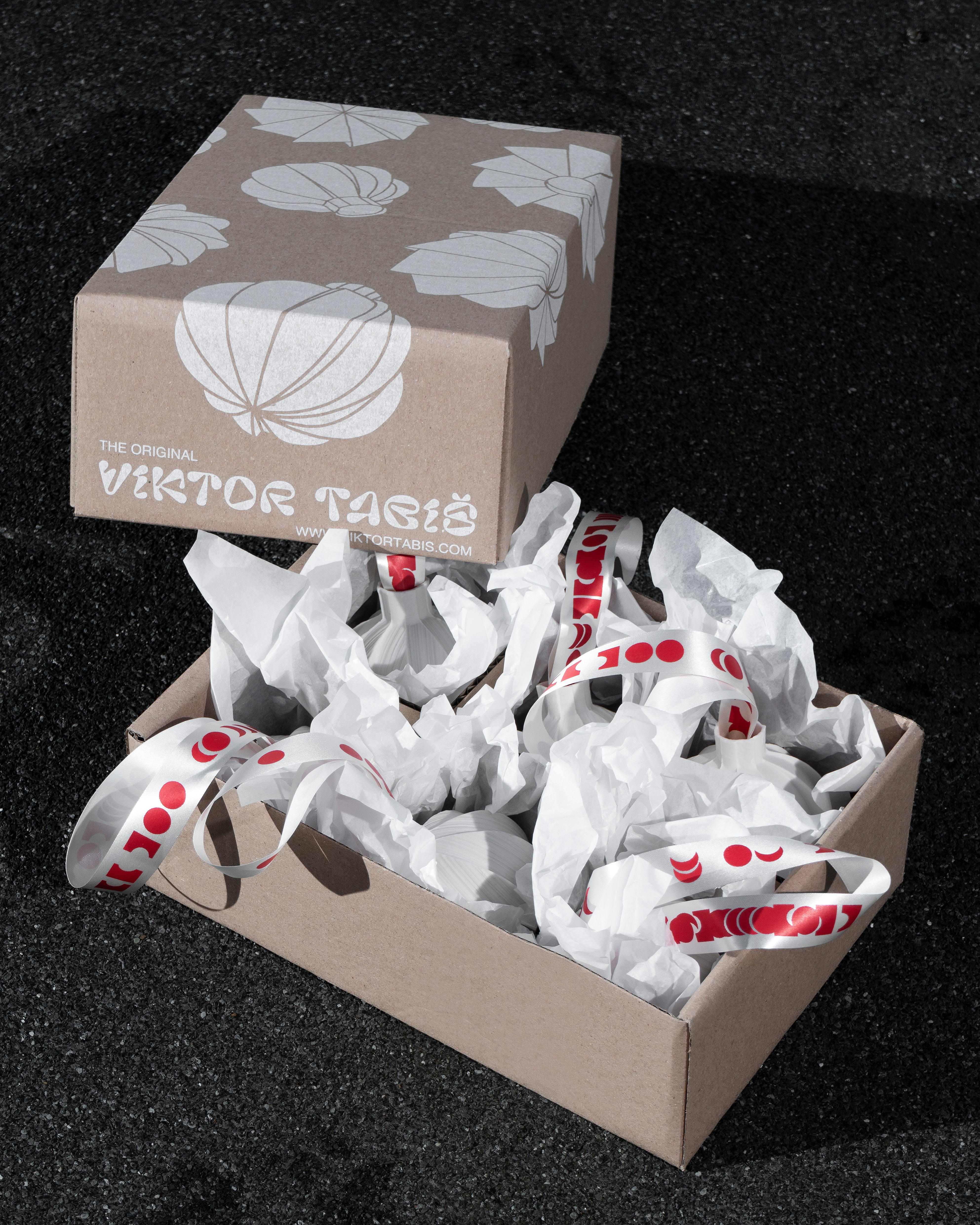 Vianočné porcelánové gule, set 6 ks