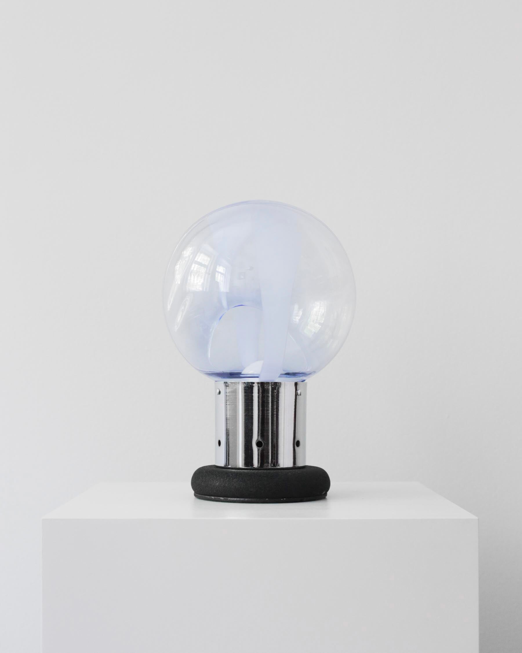 Lampa s modrým Murano sklom, 1970s
