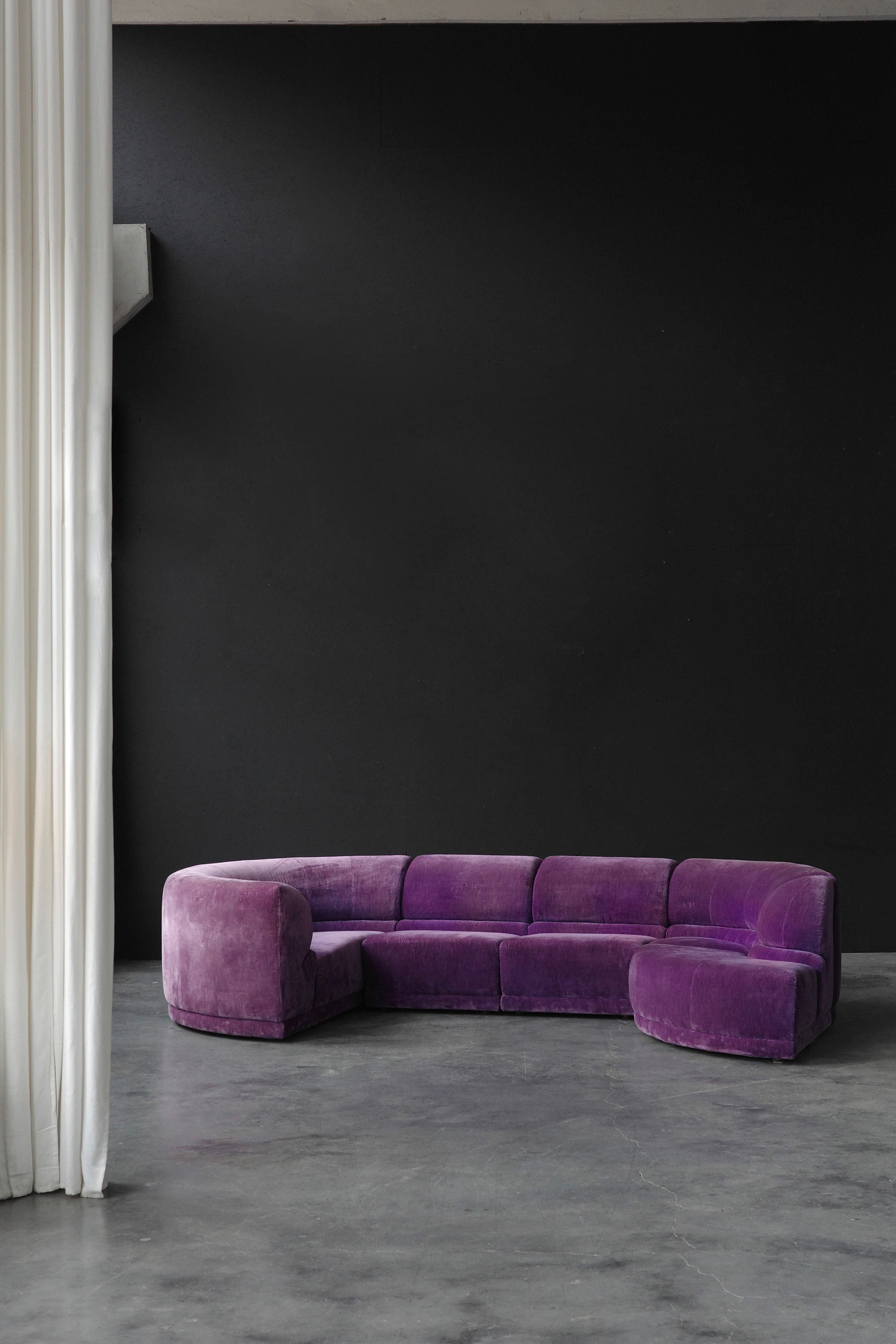 Modulárna sedacia súprava Roche Bobois, Francúzsko, 1970s