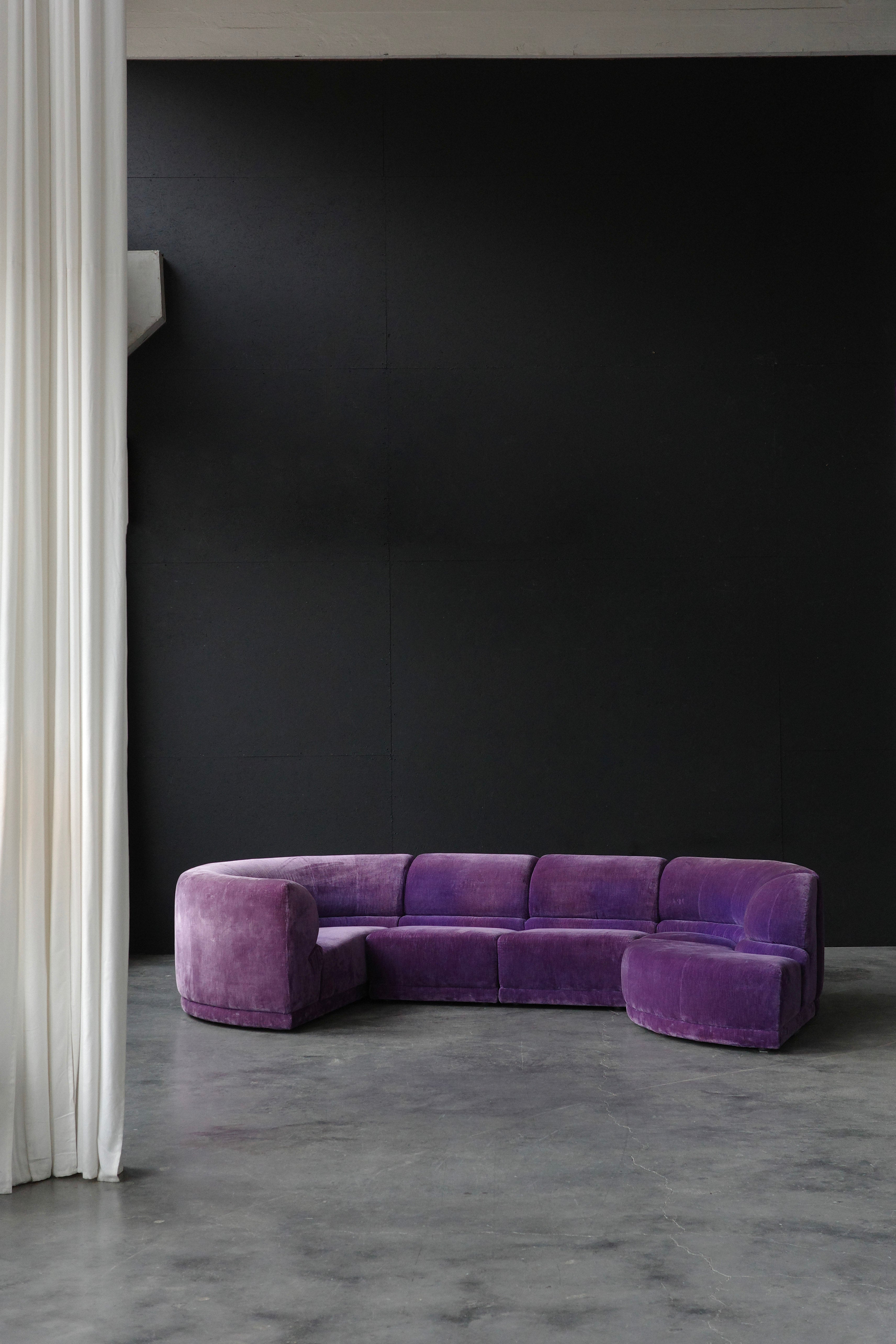 Modulárna sedacia súprava Roche Bobois, Francúzsko, 1970s