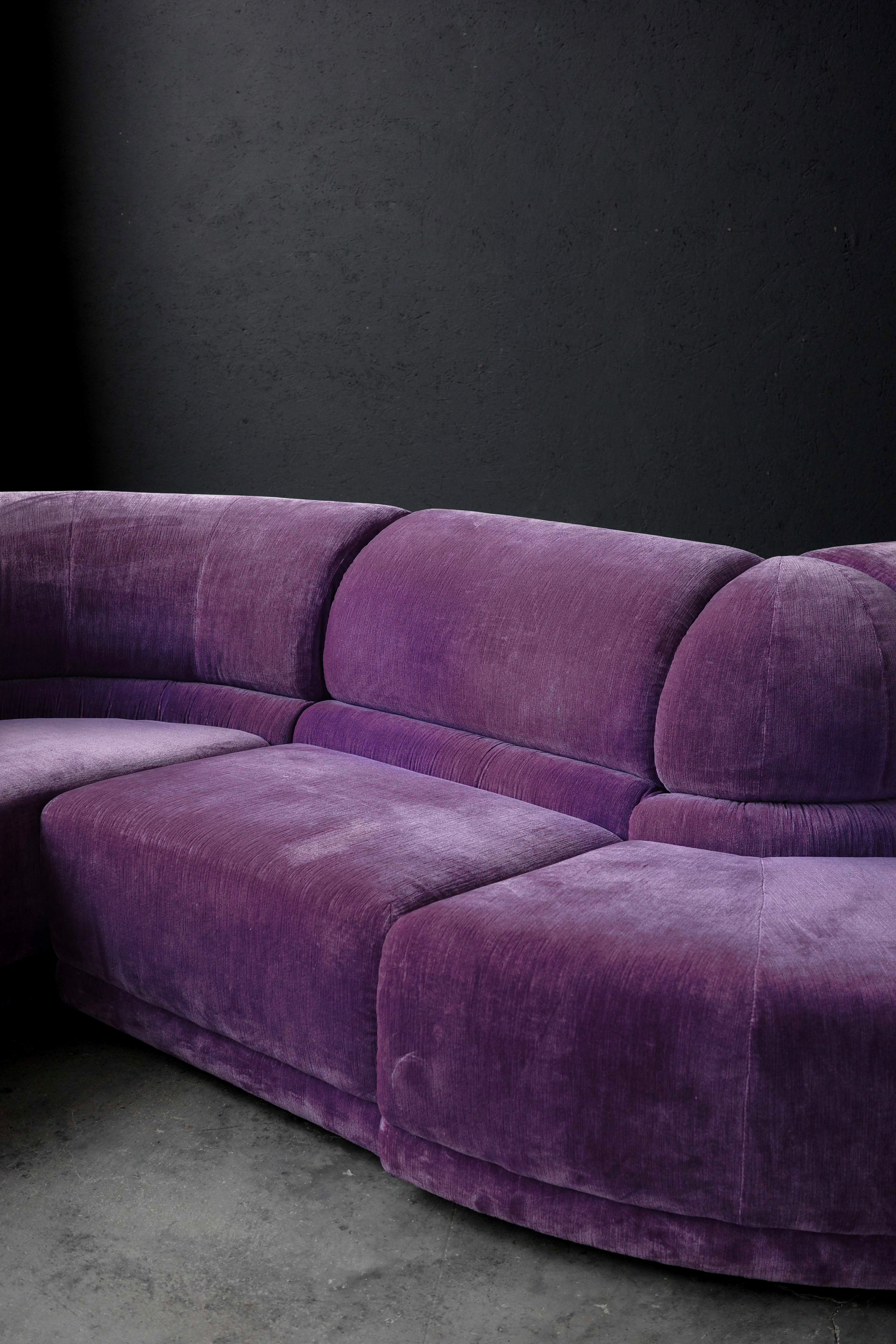 Modulárna sedacia súprava Roche Bobois, Francúzsko, 1970s