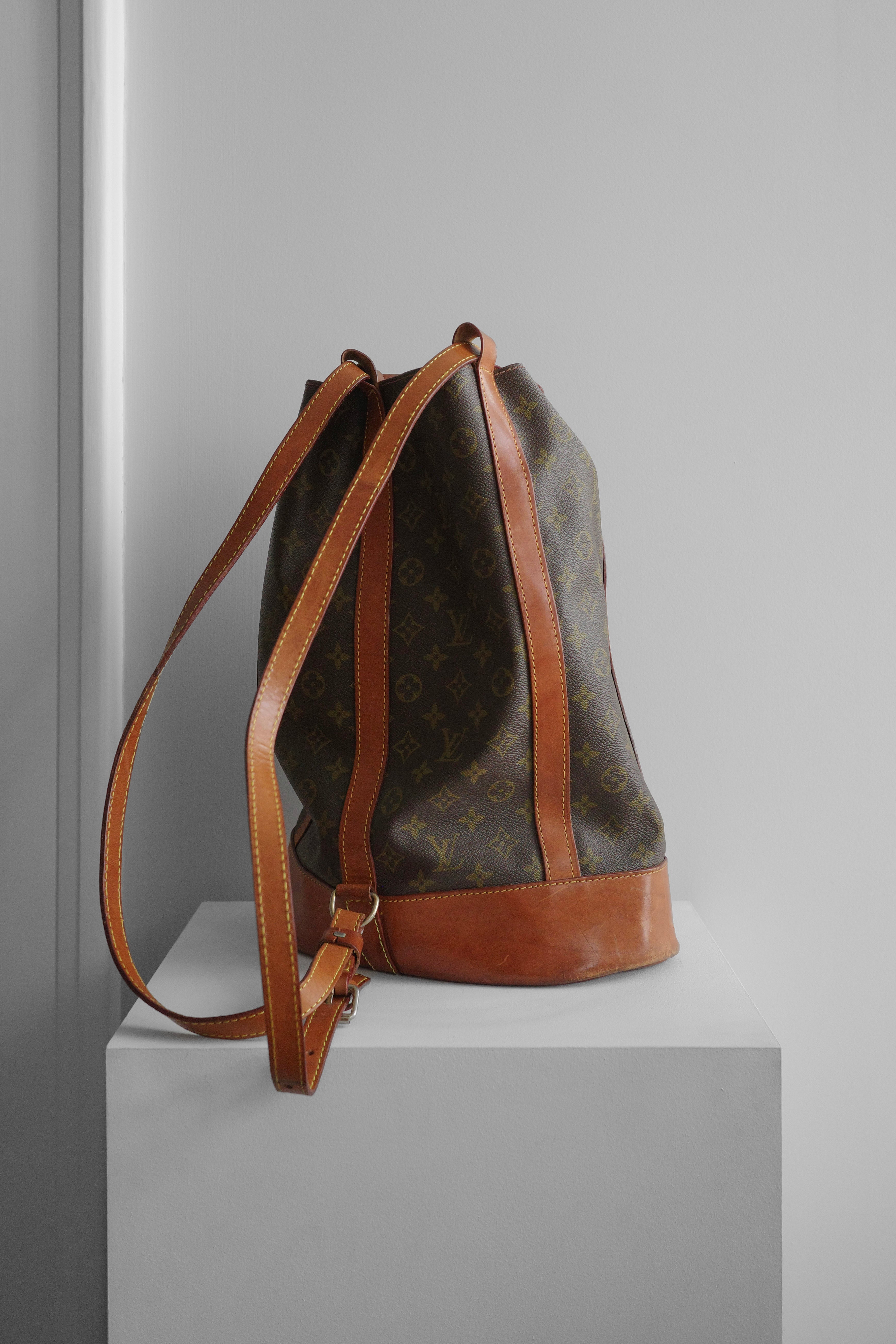 Louis Vuitton Monogram Canvas Randonnee GM backpack, 1980s