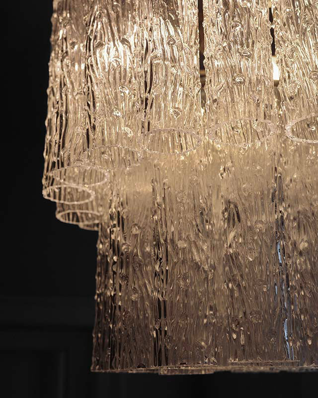 Murano glass chandelier, 1970s