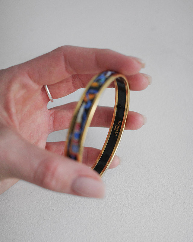 Náramok Hermès, pozlátený, 1990s