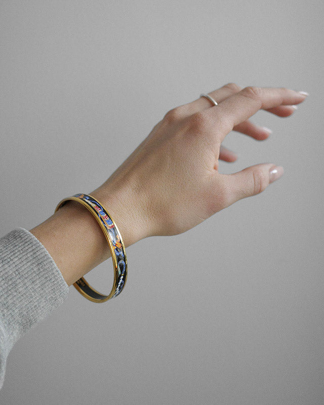 Náramok Hermès, pozlátený, 1990s