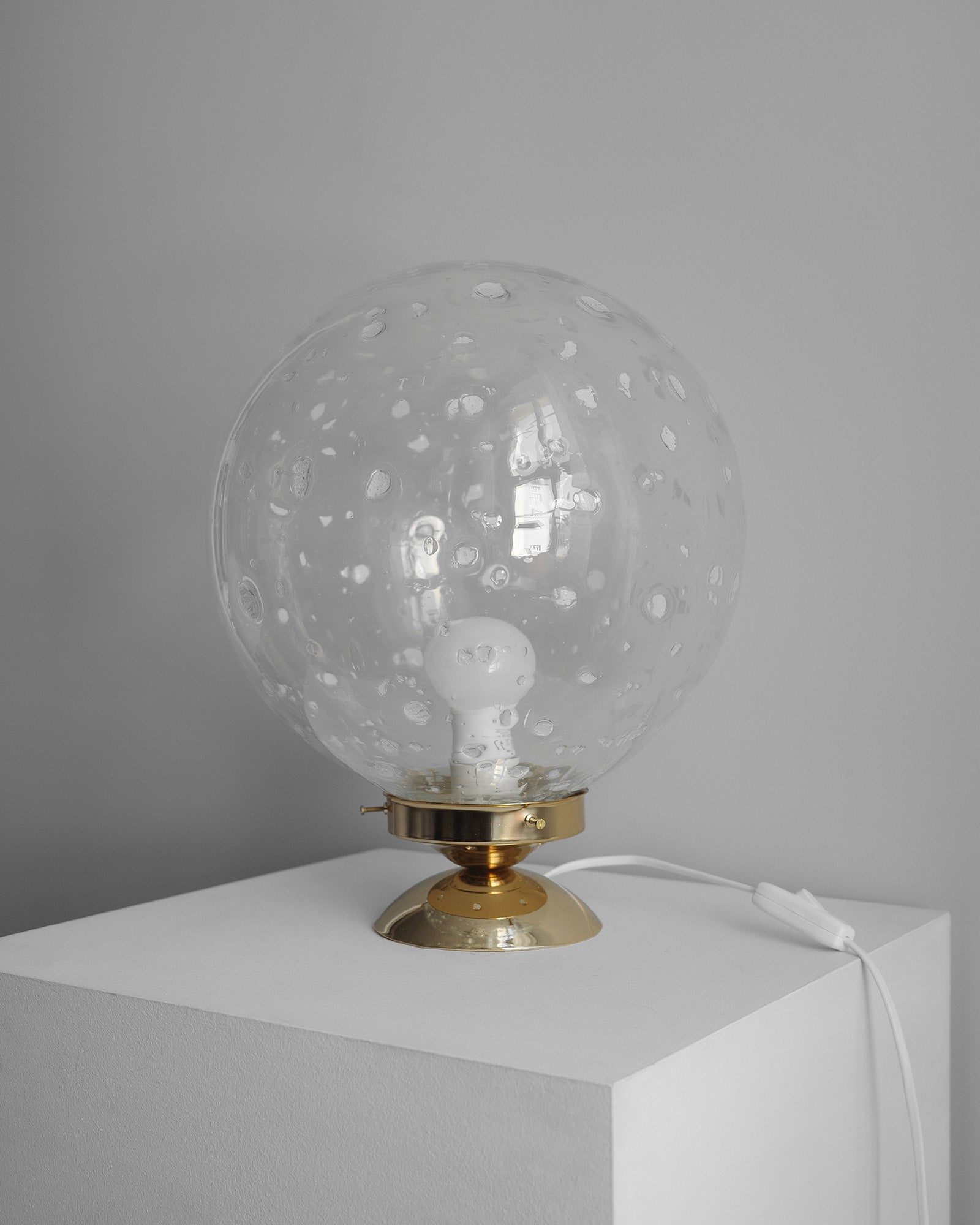Lampa vločka Murano sklo, 1970s