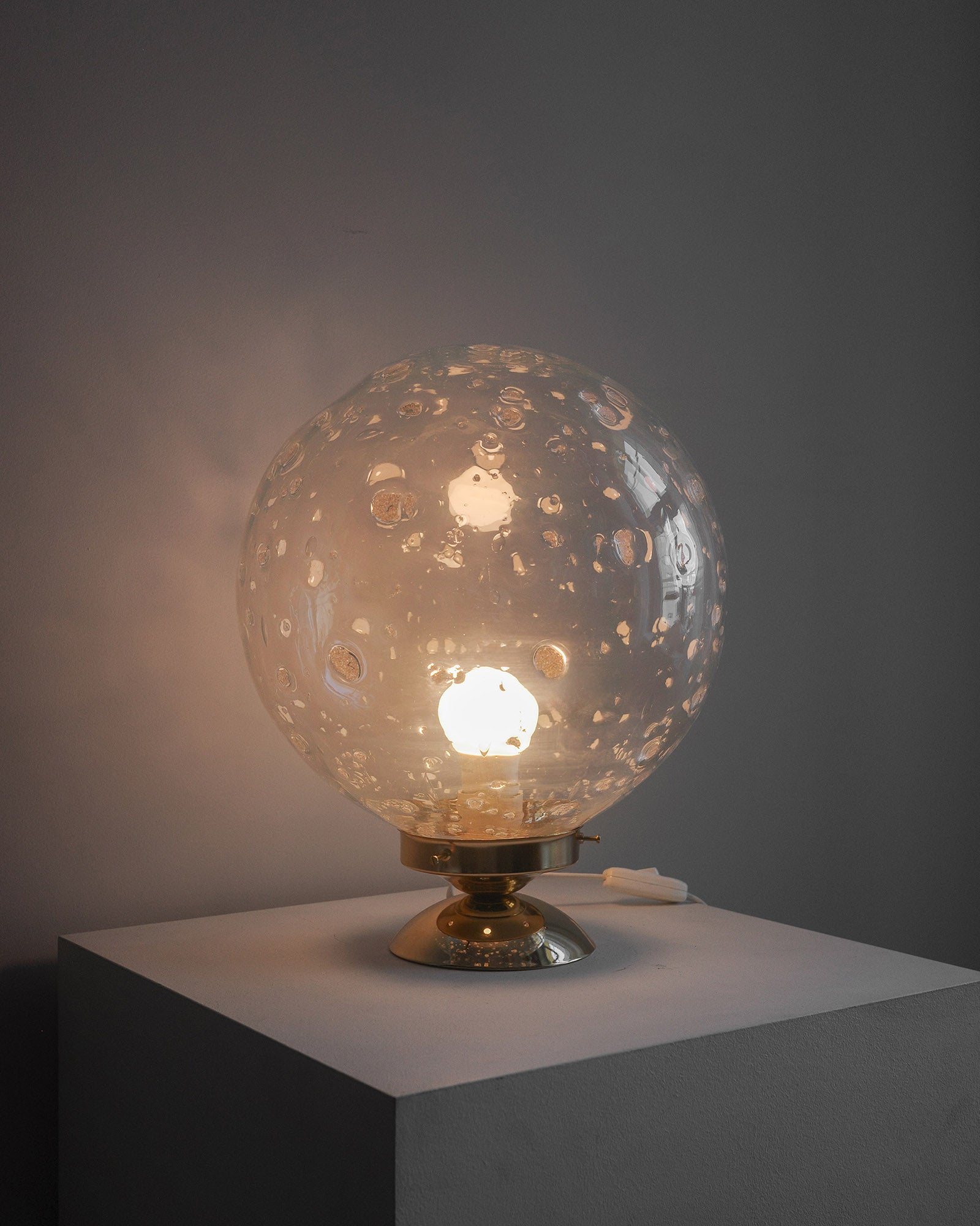 Lampa vločka Murano sklo, 1970s