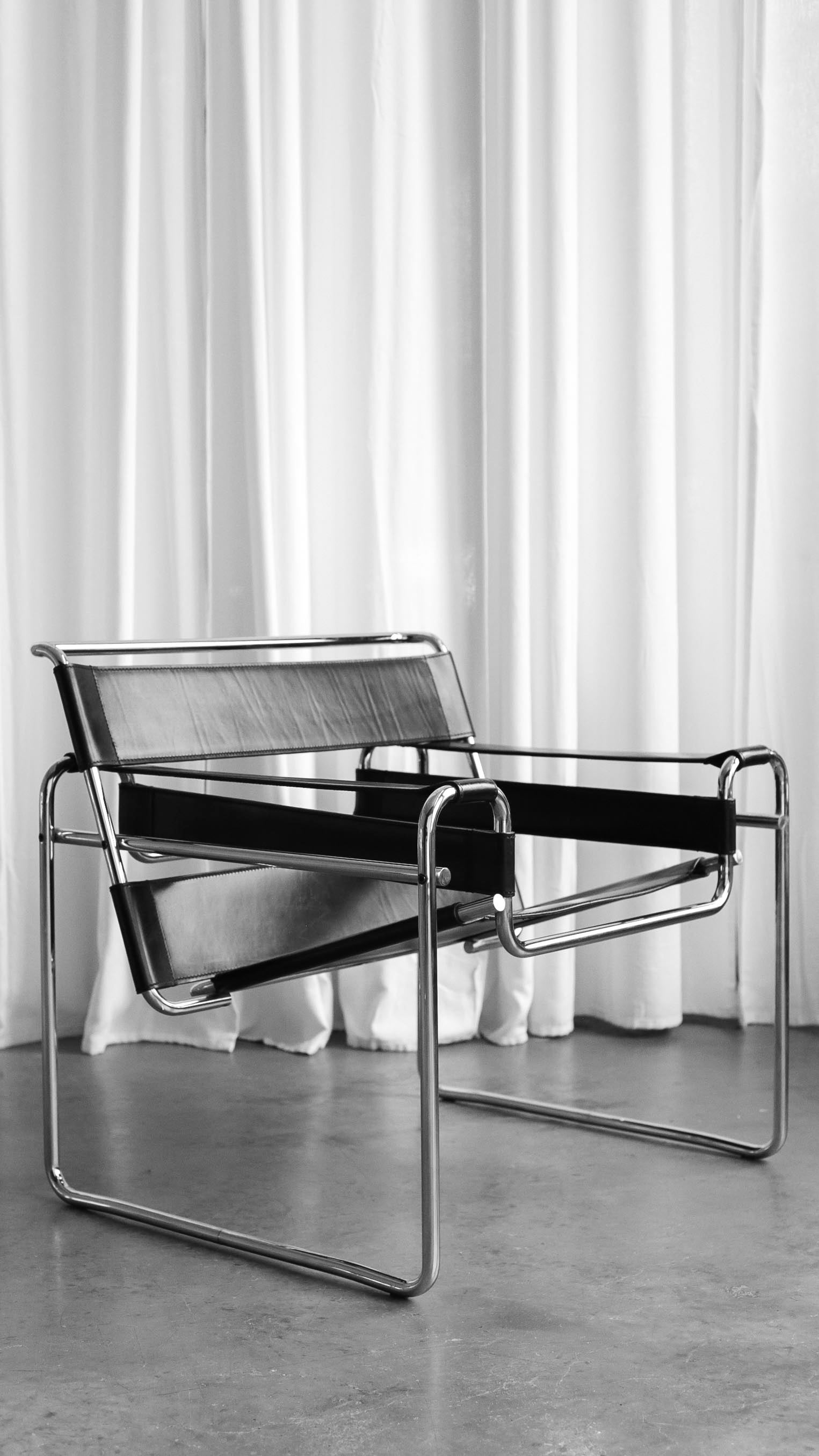 Wassily Chair - Model B3, Marcel Breuer, Knoll, 1970s