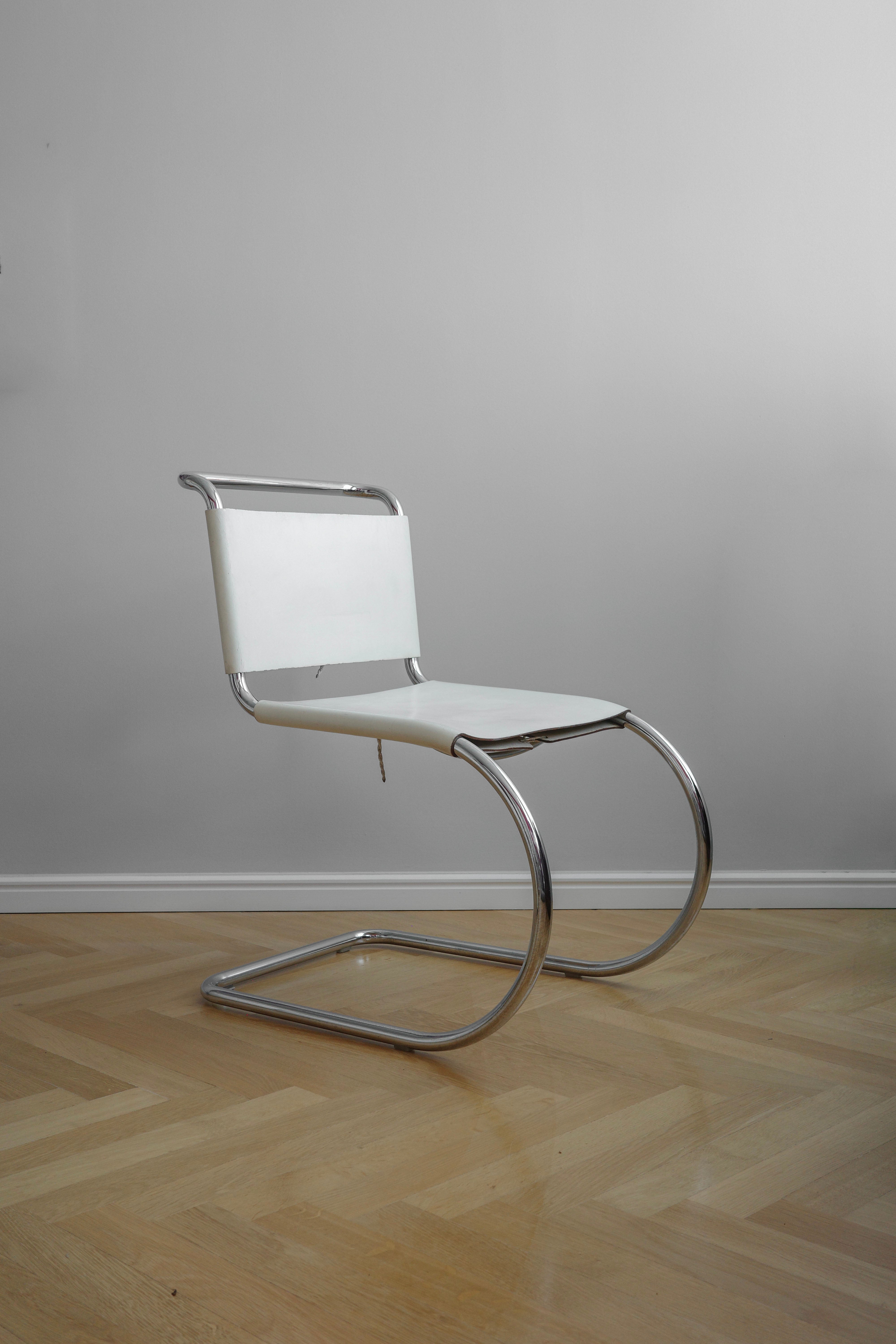 Stoličky MR10 Mies van der Rohe, Knoll 1980s