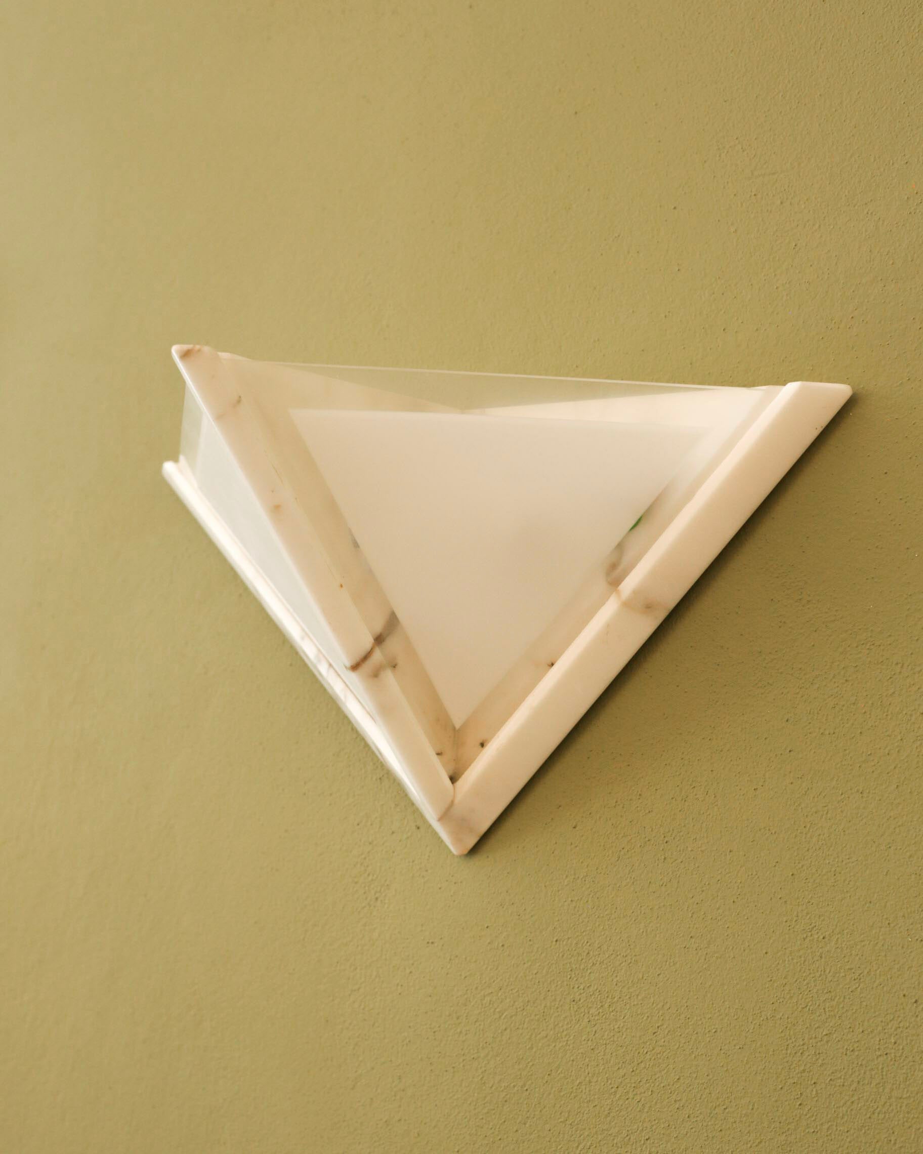 Nástenné párové lampy z mramoru, 1970s