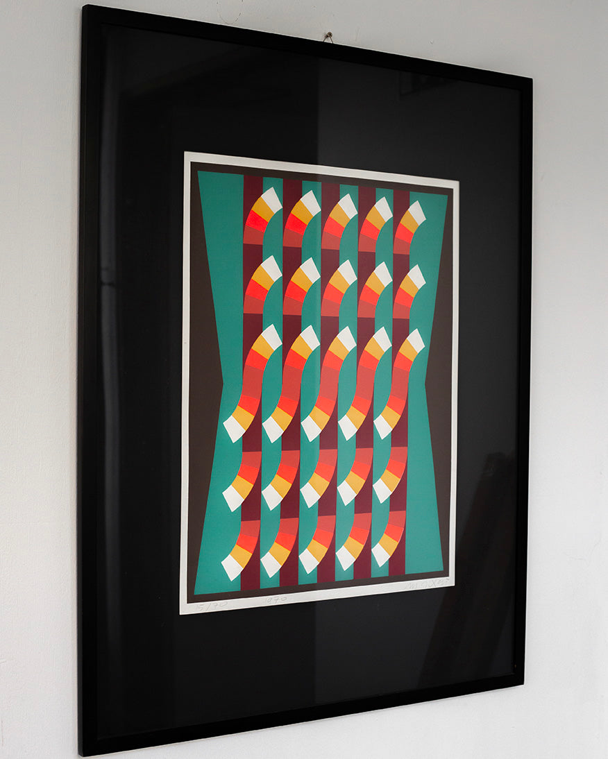 Grafika v ráme, 1970s