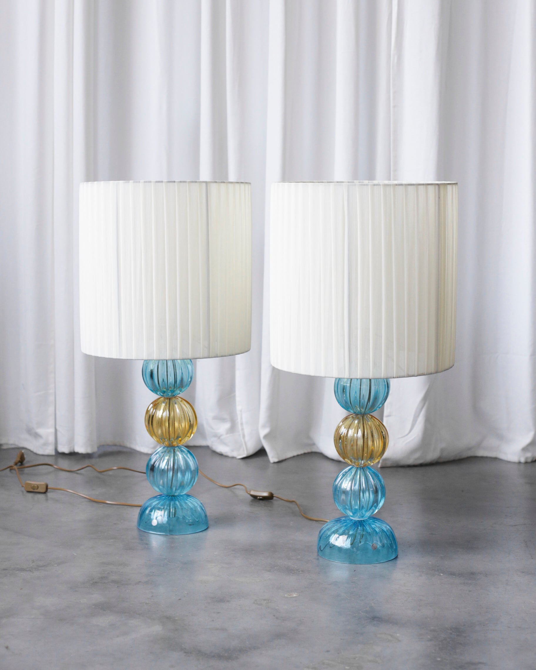 Lampa z MURANO skla, 1990s