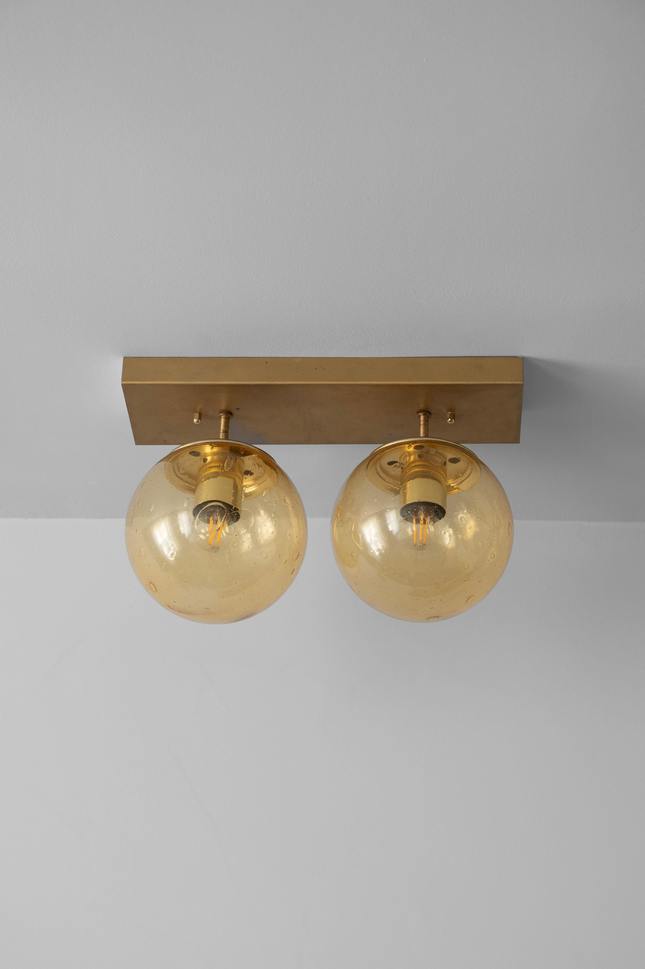 Nástenná lampa, Kamenický Šenov, 1970s