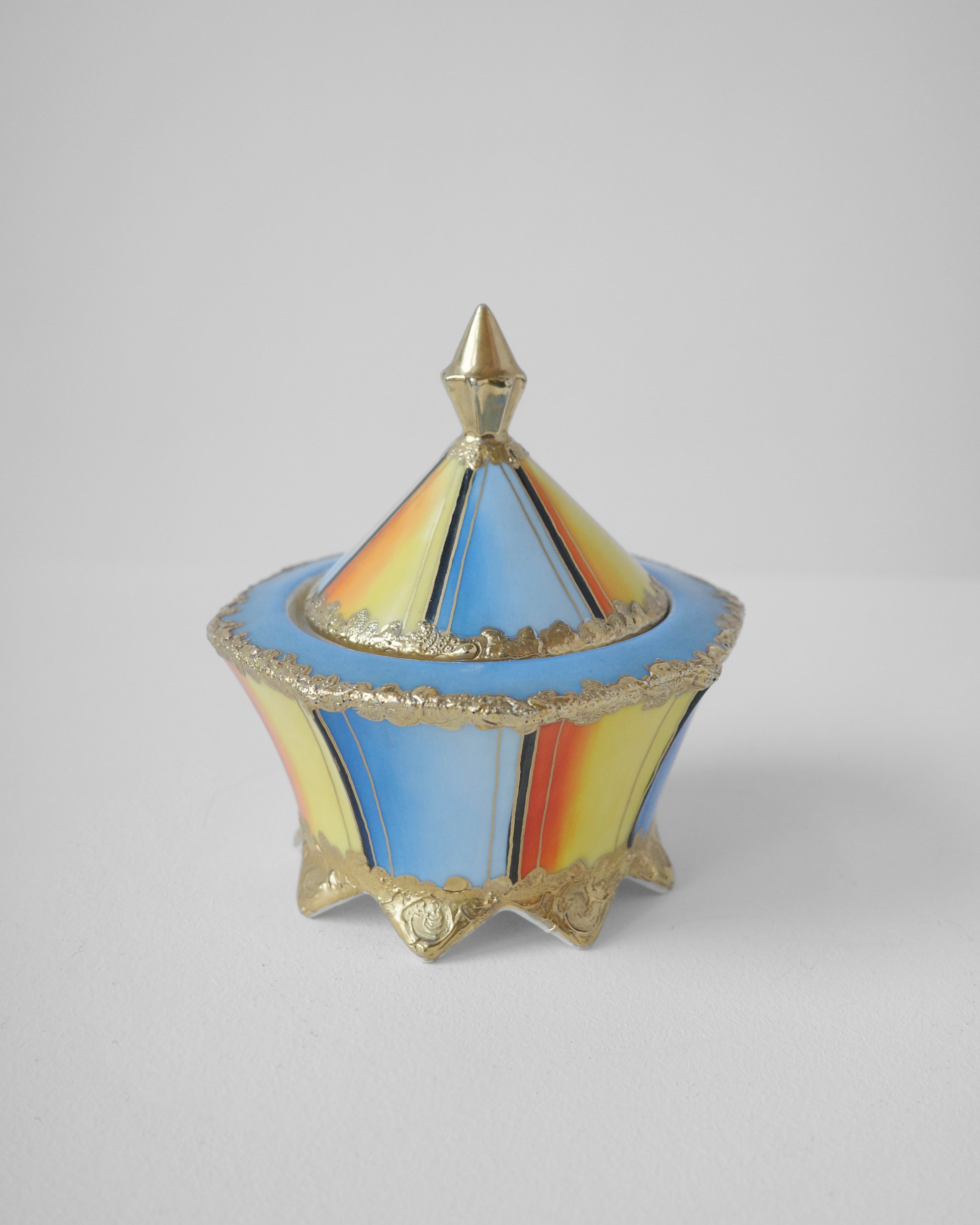 Porcelánová šperkovnica Volkstedt